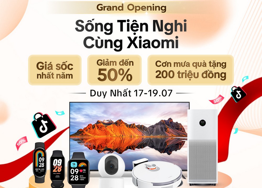 Xiaomi công bố chương trình Super Grand Opening trên TikTok Shop