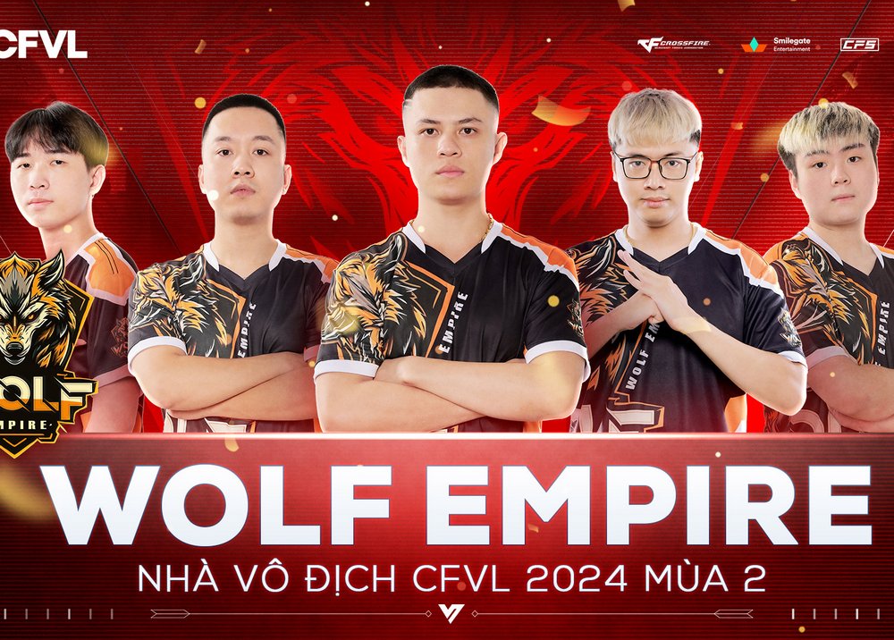 Wolf Empire lên ngôi vô địch CFVL 2024 Mùa 2