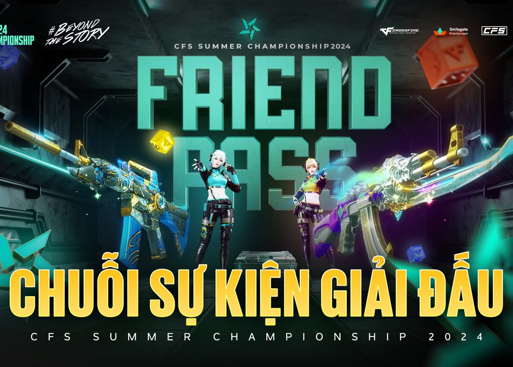 Đột Kích tung sự kiện cổ vũ CFS Summer Championship 2024