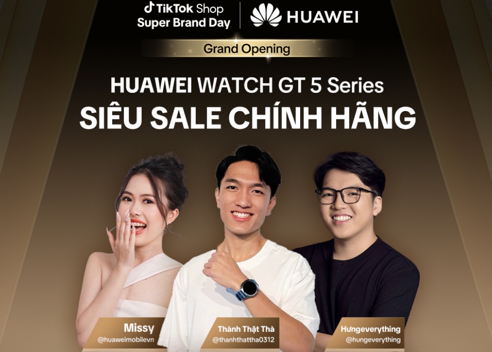 Huawei hợp tác TikTok, mở rộng kênh bán hàng online