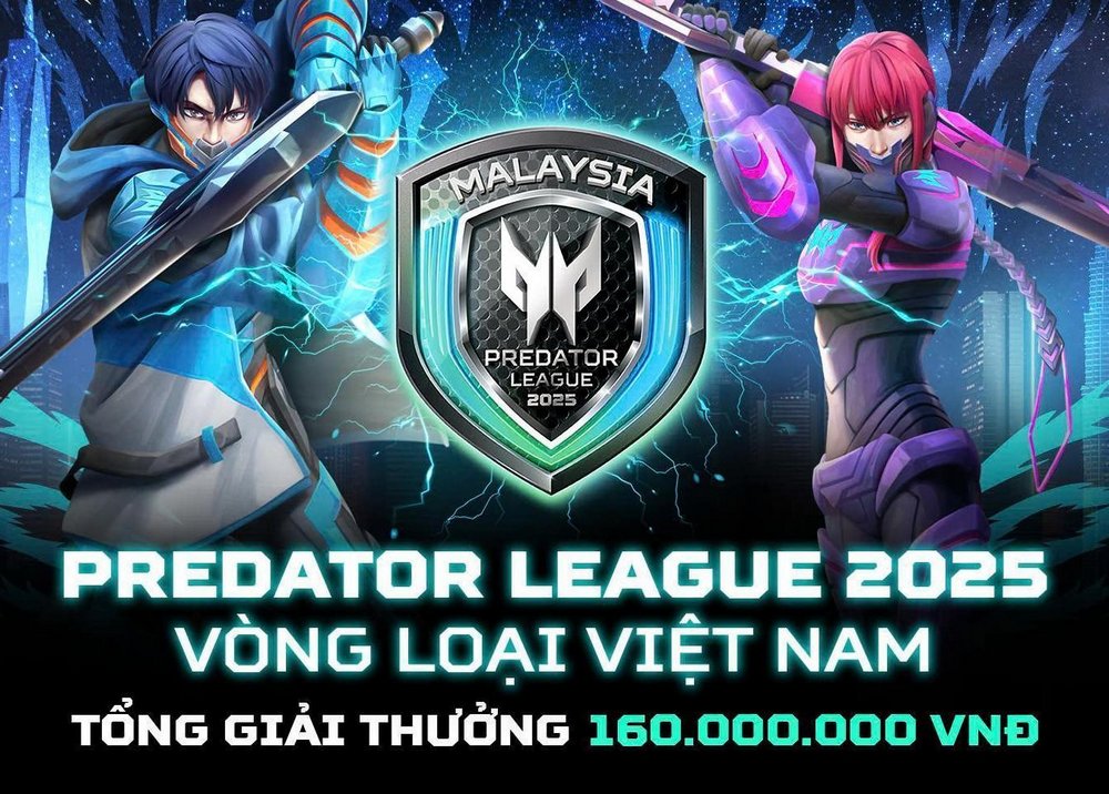 Acer tung ưu đãi mừng Predator League 2025