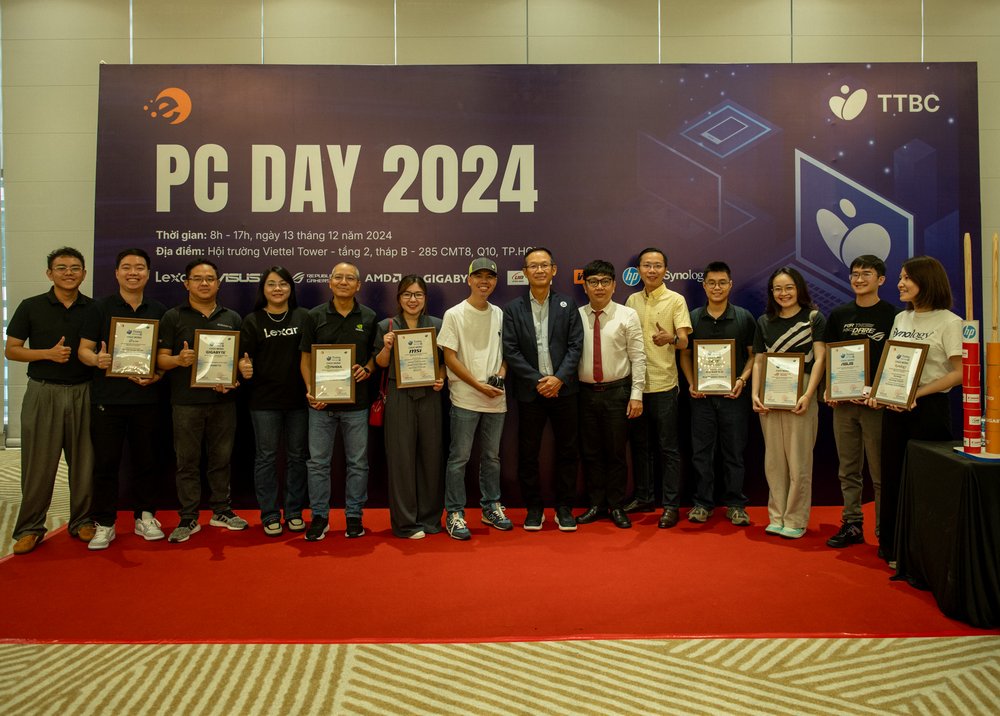 PC Day 2024 tôn vinh các thương hiệu xuất sắc