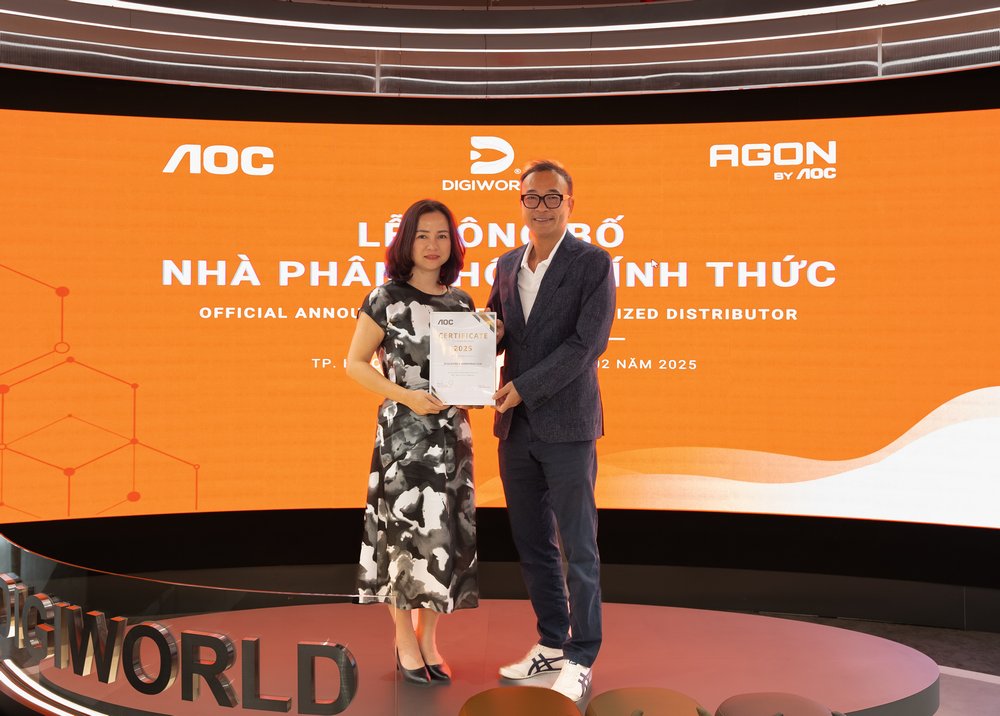 AOC và Digiworld ký kết hợp tác chiến lược