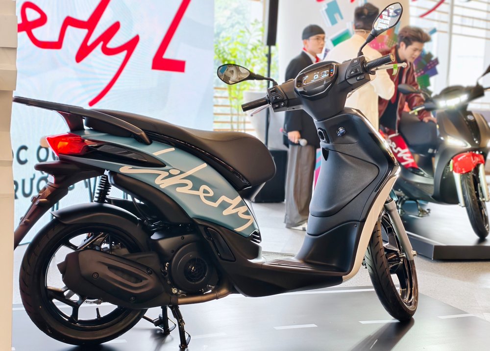 Piaggio Liberty 2025 ra mắt: Nhiều nâng cấp đáng giá