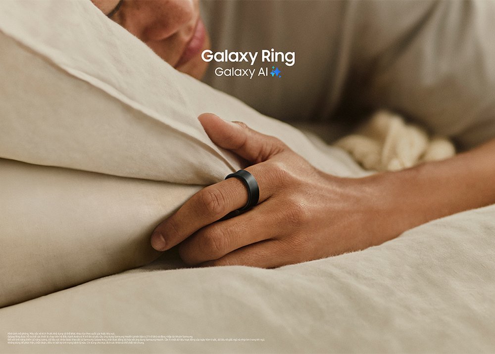 Ra mắt Galaxy Ring: Nhẫn thông minh tích hợp Galaxy AI