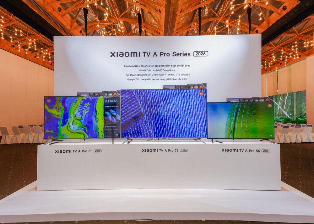 Xiaomi TV A/A Pro Series 2026 - Màn hình 4K QLED không còn là điều xa vời với gia đình Việt