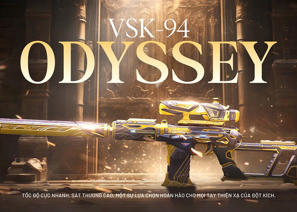 Cyber Sand Hawk và VSK-94 Odyssey cập bến Đột Kích