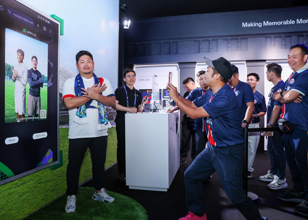 OPPO kiến tạo khoảnh khắc UEFA Champions League 2024/25