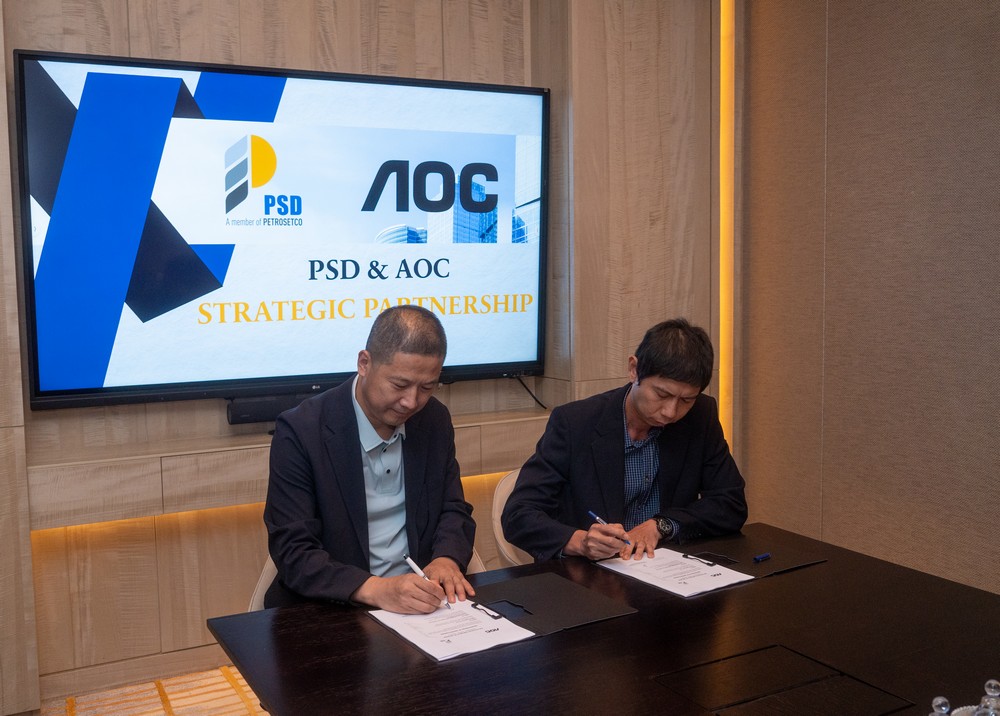 AOC bắt tay PSD phân phối màn hình tại Việt Nam