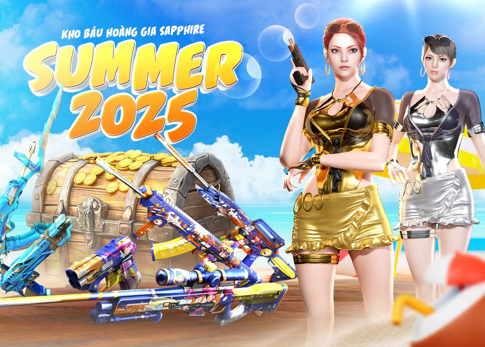 Kho Báu Hoàng Gia Sapphire Beach Party có gì?