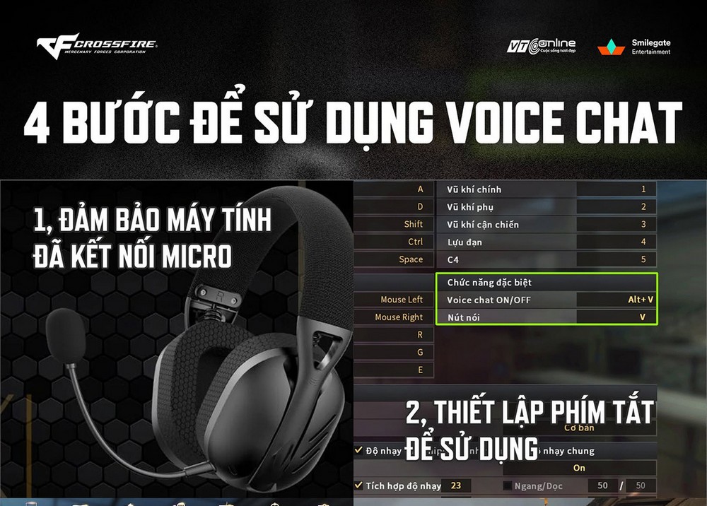 Đột Kích: Game thủ thích thú với tính năng Voice Chat