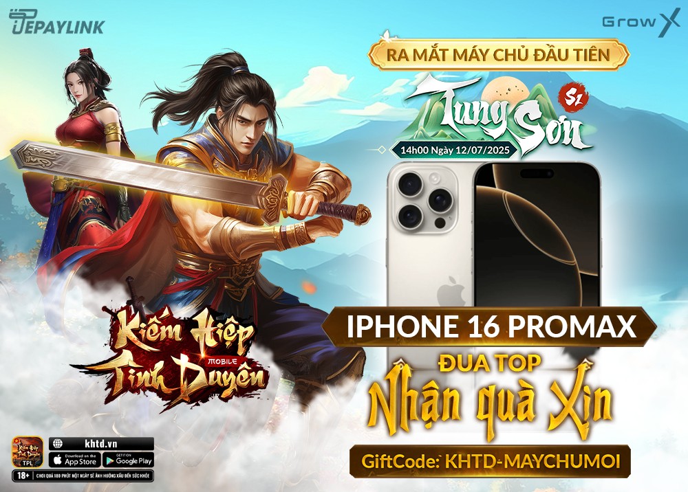 Kiếm Hiệp Tình Duyên mở máy chủ, đón game thủ trải nghiệm