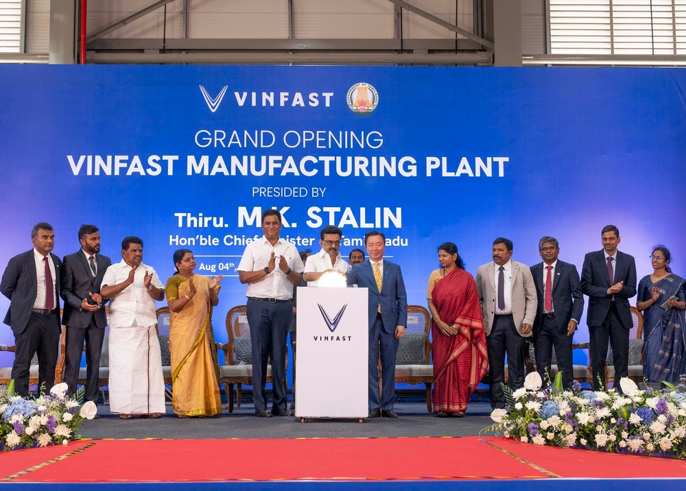 VinFast khánh thành nhà máy xe điện đầu tiên tại Ấn Độ