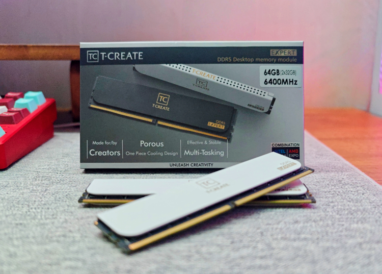 Kit RAM TeamGroup T-CREATE Expert có gì đặc biệt?
