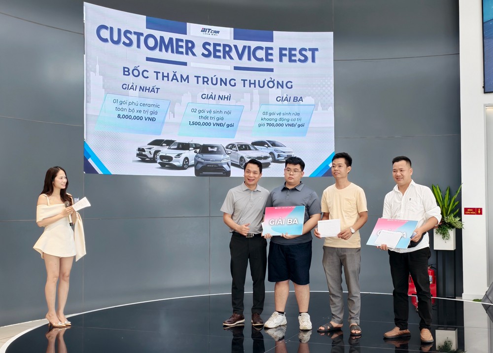 BYD khởi động chuỗi sự kiện chăm sóc khách hàng