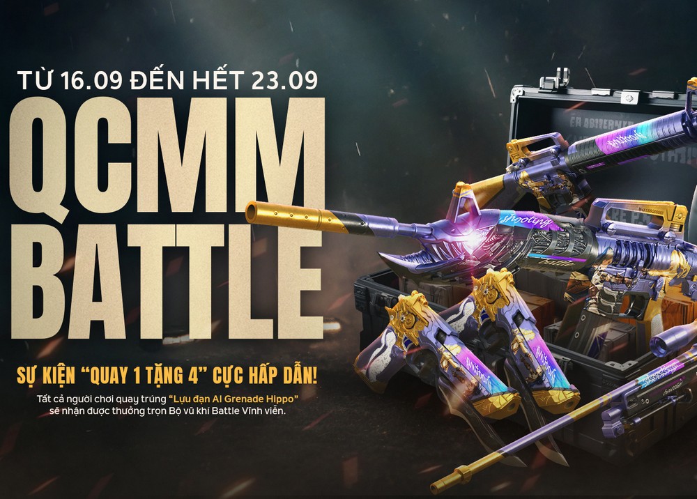 QCMM Battle và Combo 330 Gocoin mới cập bến Đột Kích