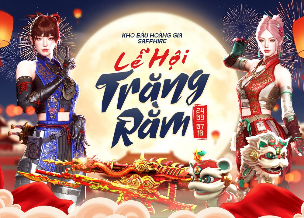 Đột Kích tung kho báu hoàng gia đón Trung thu