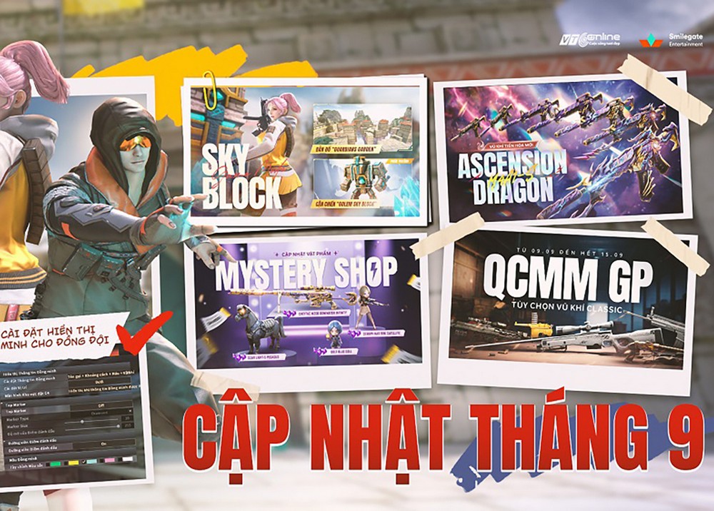 Big Update tháng 9 của Đột Kích có gì hot?