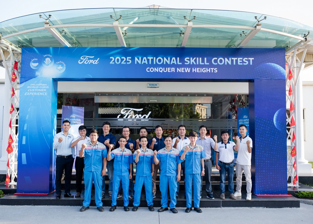 Ford nâng tầm dịch vụ qua Hội thi Tay nghề 2025