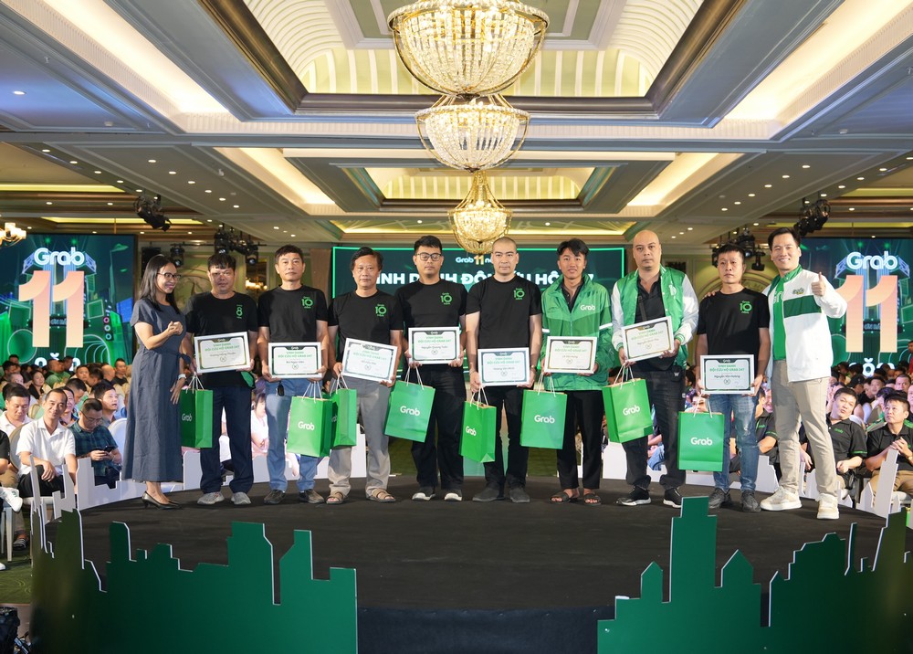 Grab tri ân đối tác tài xế toàn quốc
