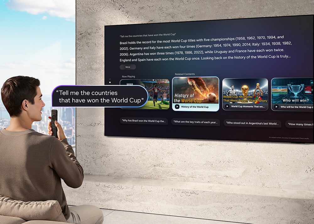 Samsung ra mắt Vision AI, nâng tầm trải nghiệm TV