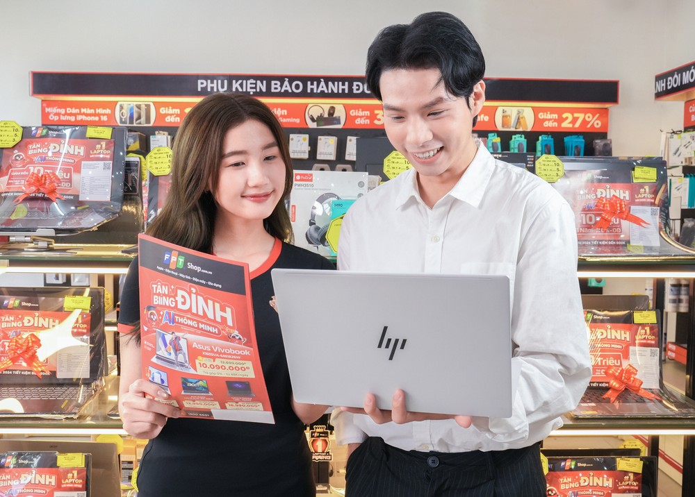 Nhận ưu đãi khủng khi mua laptop tại FPT Shop