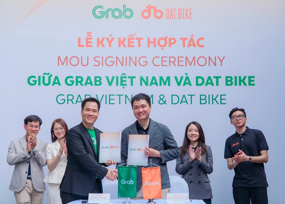 Grab và Dat Bike hợp tác thúc đẩy chuyển đổi xanh 4 Grab và Dat Bike hợp tác thúc đẩy chuyển đổi xanh