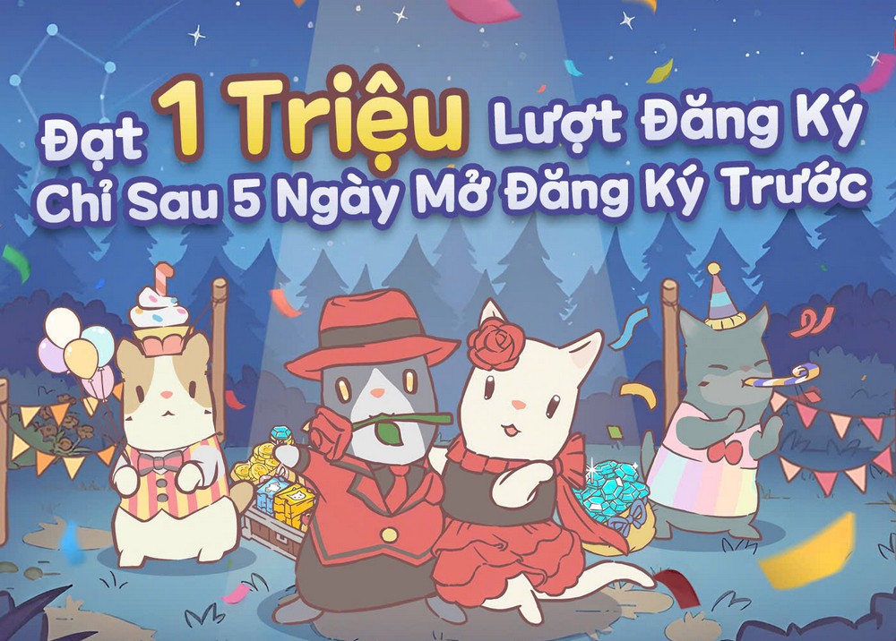 Cats & Soup: Fluffy Town Việt Nam cán mốc 1 triệu lượt đăng ký 8 Cats & Soup: Fluffy Town Việt Nam cán mốc 1 triệu lượt đăng ký