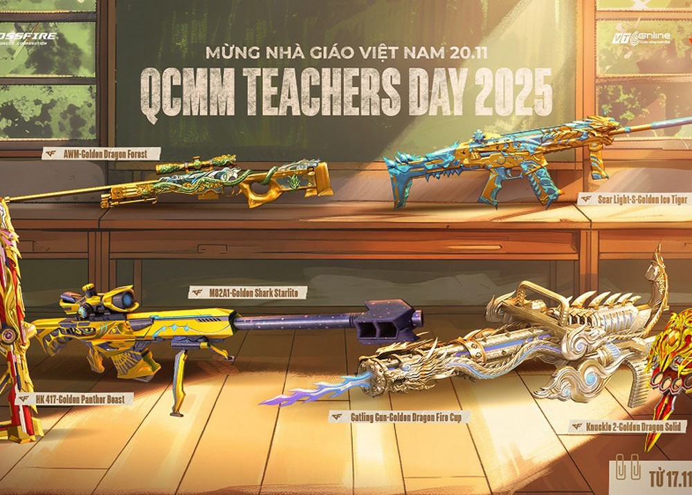 Crossfire tung QCMM Teacher Day mừng ngày nhà giáo 15 Crossfire tung QCMM Teacher Day mừng ngày nhà giáo