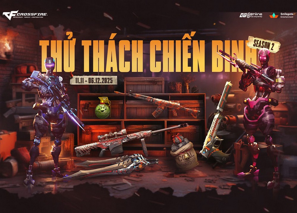 Crossfire tung hoạt động Thử Thách Chiến Binh Season 2