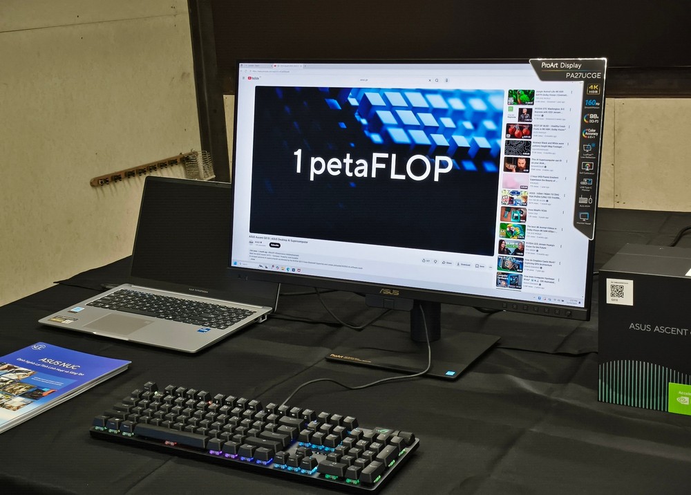 ASUS Ascent GX10 mở kỷ nguyên AI cấp doanh nghiệp