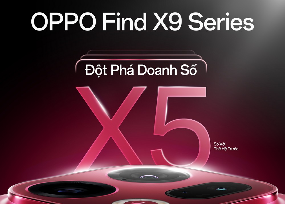 OPPO Find X9 Series lập kỷ lục doanh số