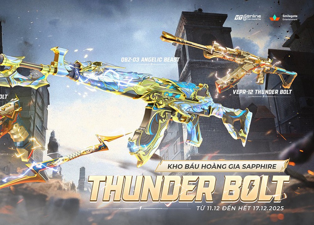 Kho Báu Hoàng Gia Sapphire Thunder Bolt khuấy đảo Crossfire