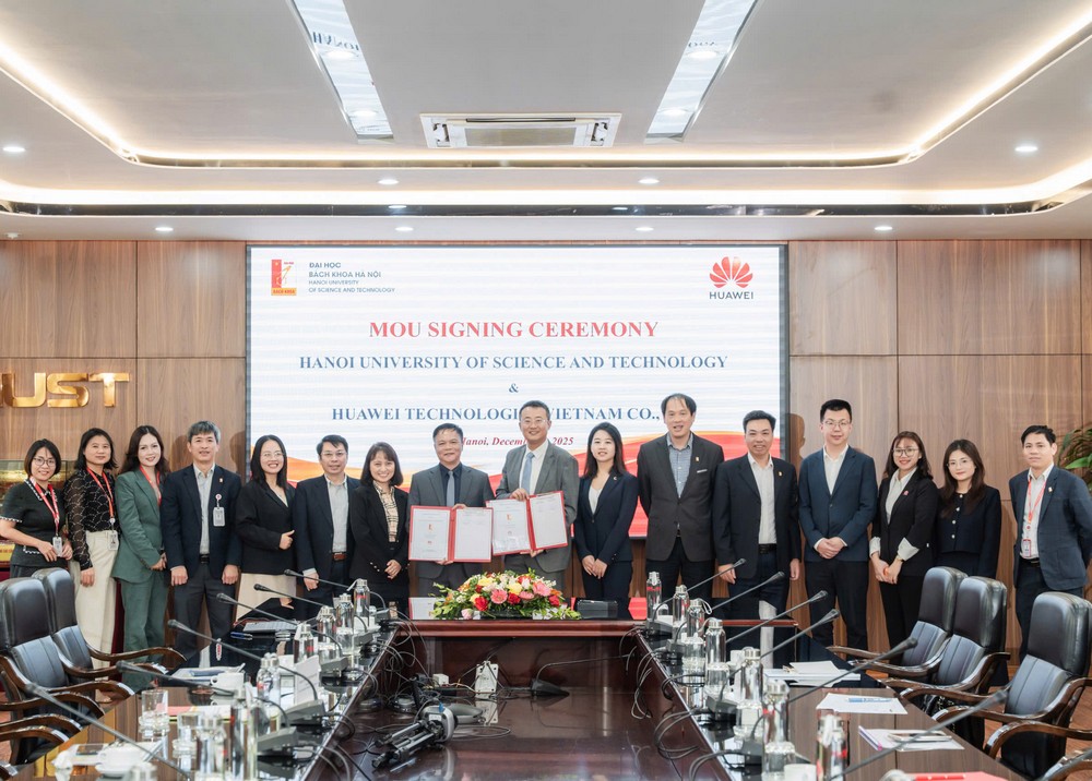 ĐHBKHN bắt tay Huawei thúc đẩy chuyển đổi số giáo dục