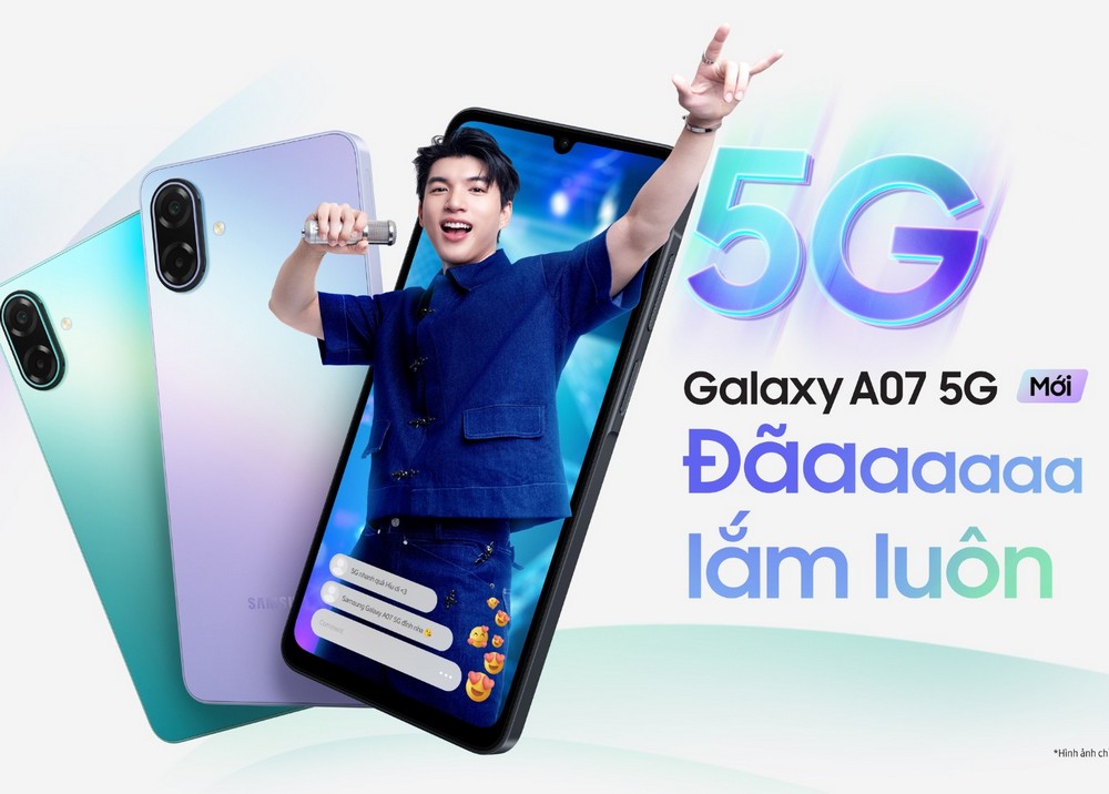 Samsung ra mắt Galaxy A07 5G giá dễ tiếp cận