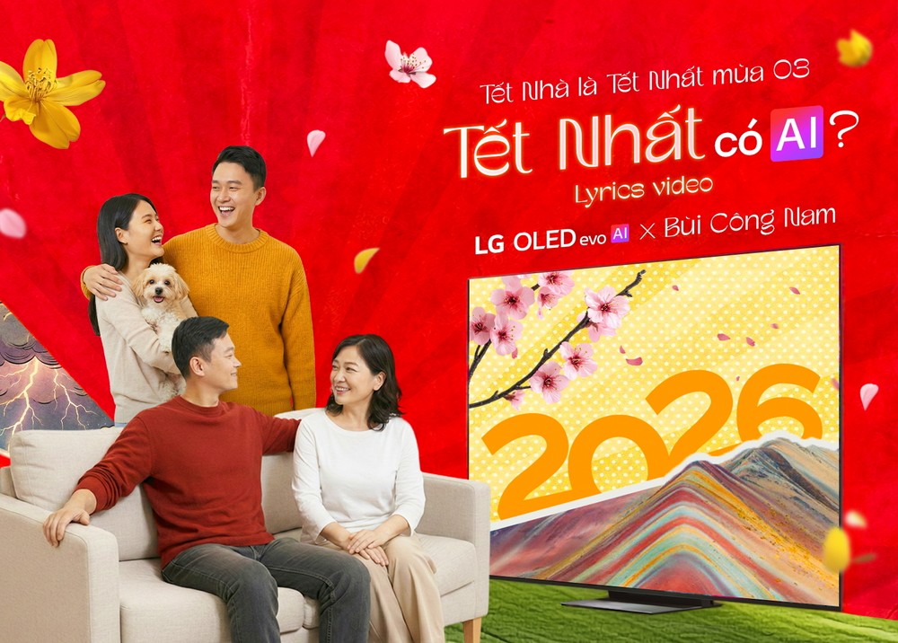 LG ra mắt MV “Tết Nhất có AI”
