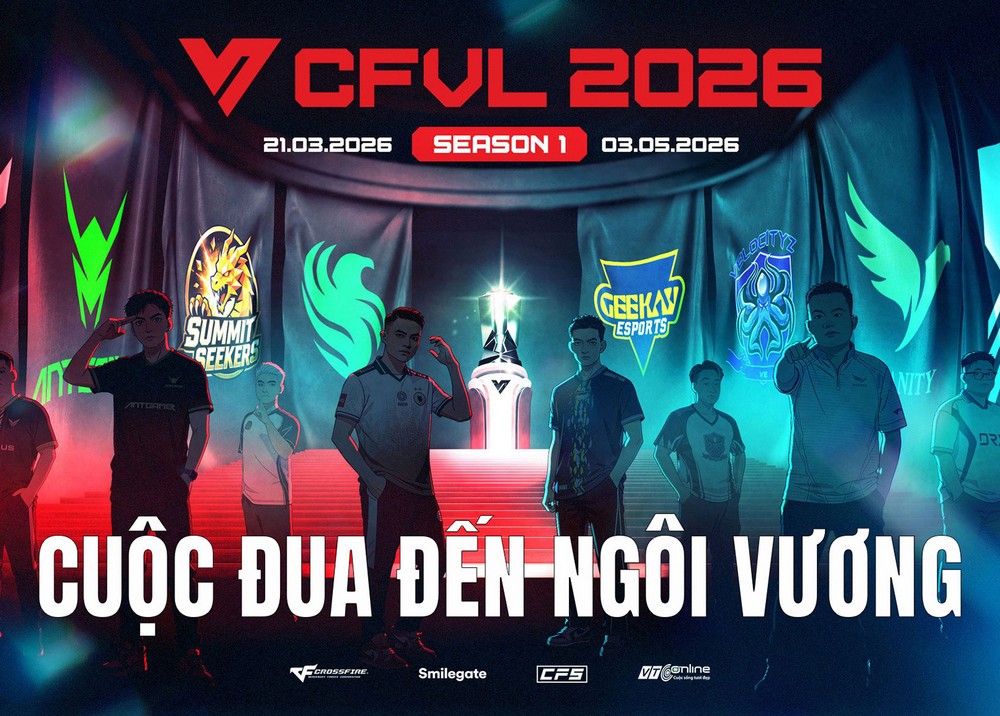 Crossfire Vietnam League (CFVL) 2026 Mùa 1 khởi tranh 8 Crossfire Vietnam League (CFVL) 2026 Mùa 1 khởi tranh