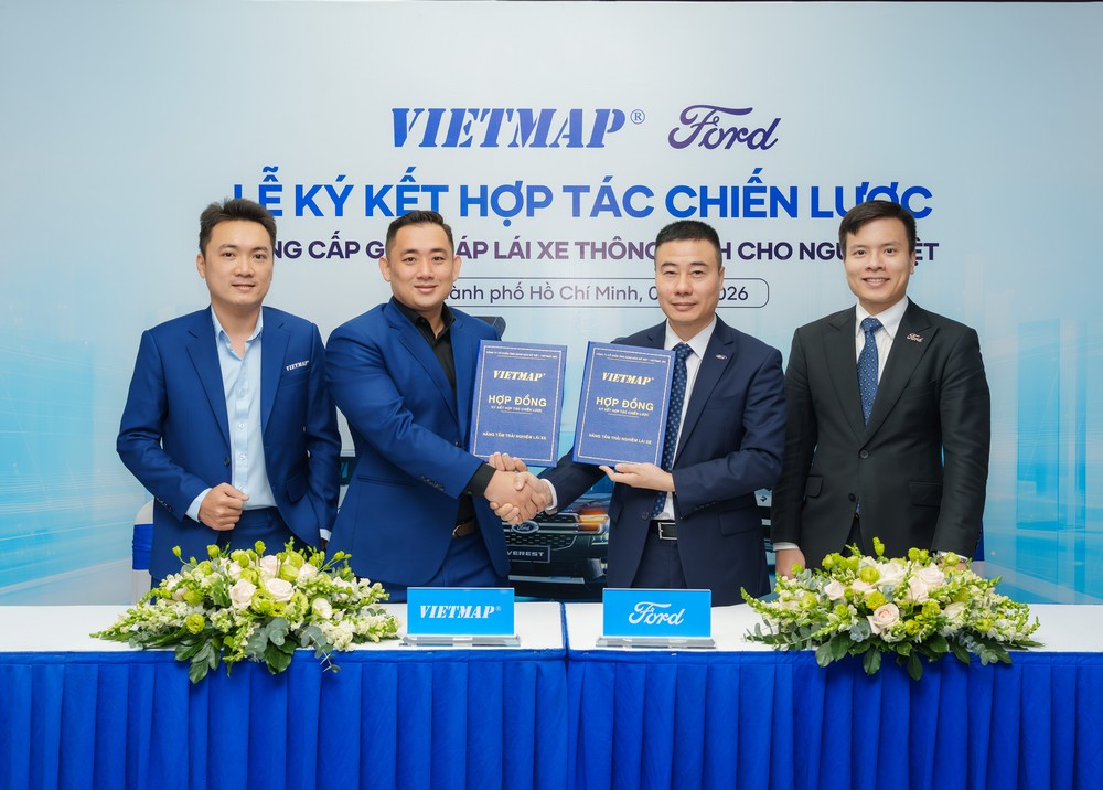Ford bắt tay Vietmap cung cấp camera hành trình
