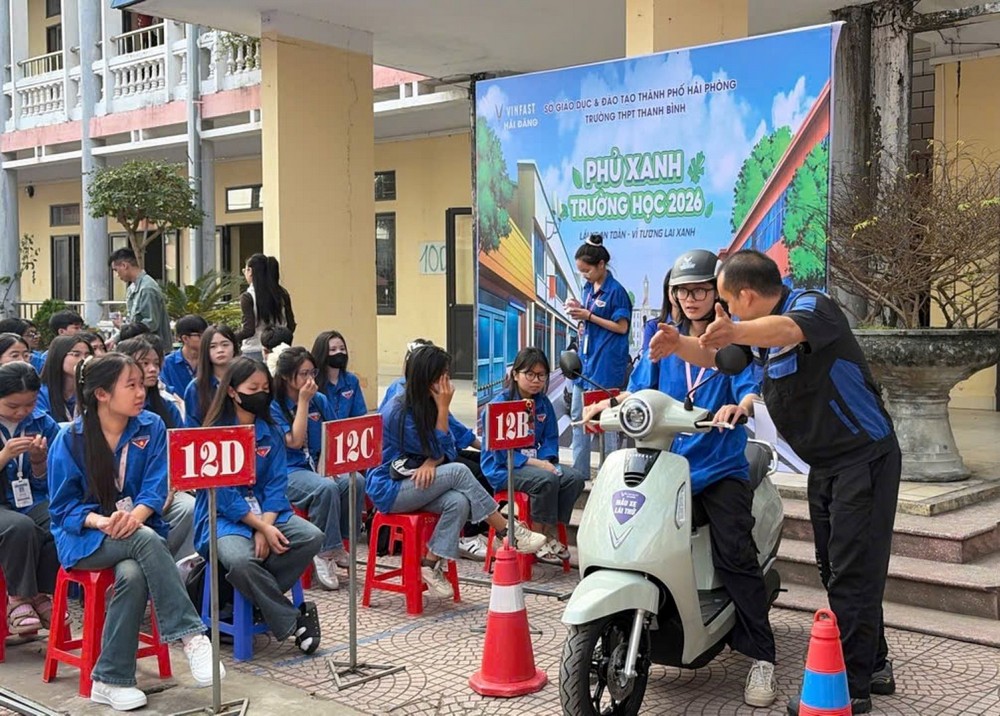 “Phủ xanh trường học 2026” cùng VinFast