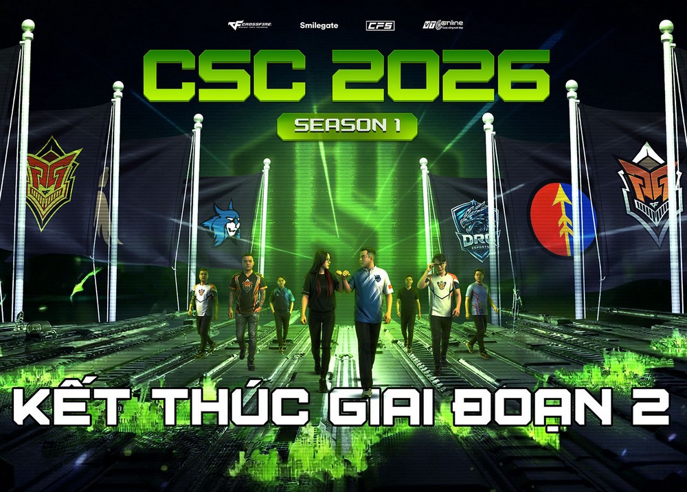 Vòng bảng CSC 2026 khép lại với kịch bản không tưởng