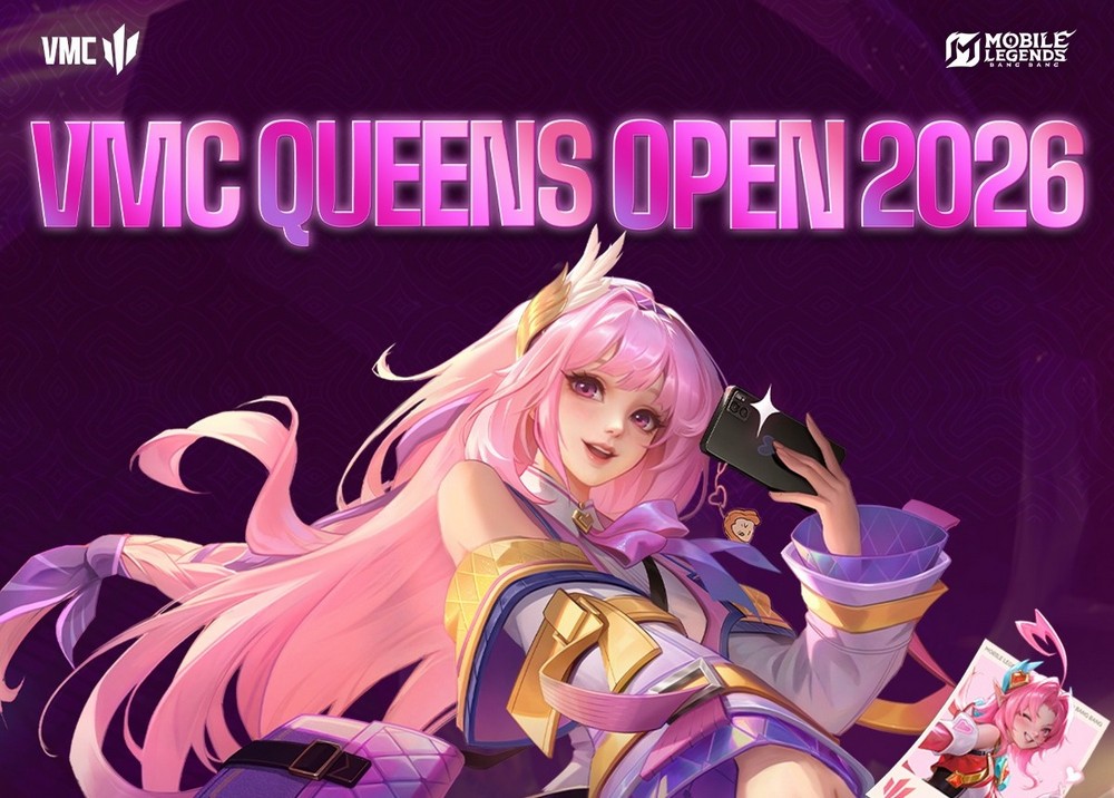 VMC Queens Open 2026 mở sân chơi esports nữ