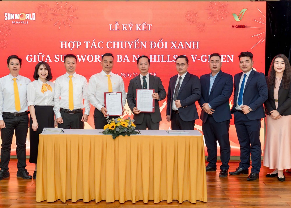 V-Green triển khai trạm sạc tại Bà Nà Hills