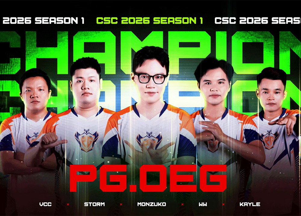 PG OEG vô địch CSC 2026 Mùa 1