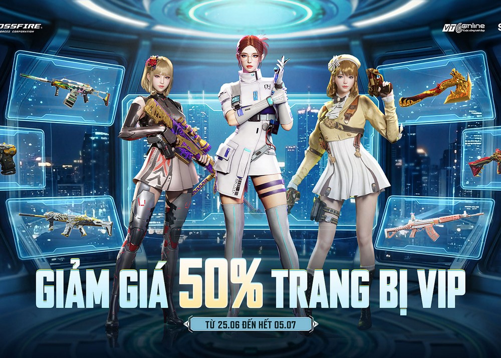 Crossfire mừng 6 năm đồng hành cùng VTC Online