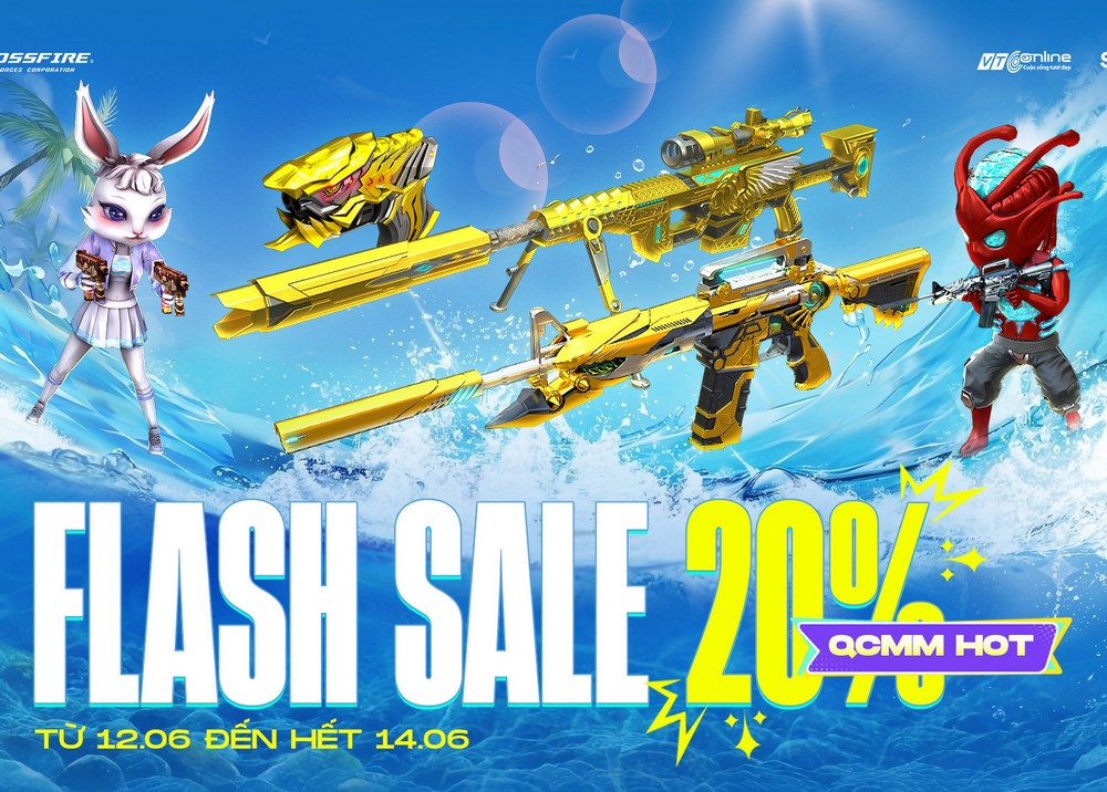 Săn ưu đãi chớp nhoáng với Flash Sale của Crossfire 4 Săn ưu đãi chớp nhoáng với Flash Sale của Crossfire