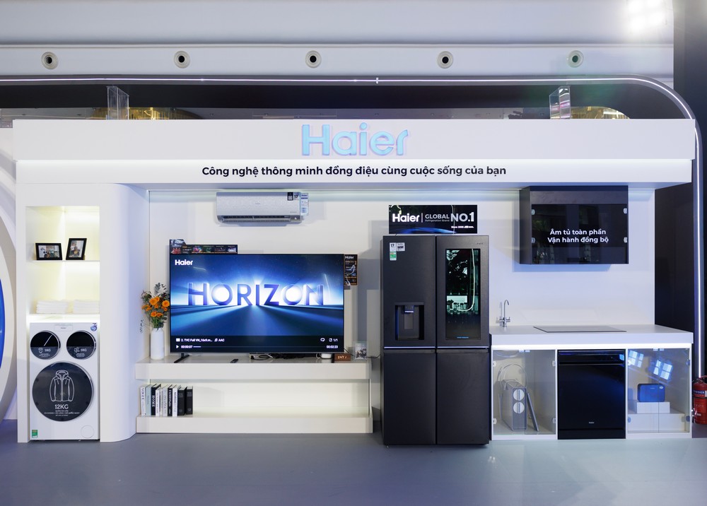 Haier mở rộng hệ sinh thái gia dụng tại Việt Nam