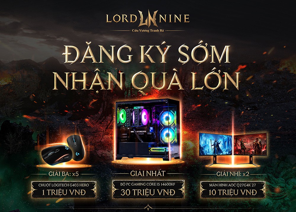 LORDNINE mở đăng ký sớm tại Việt Nam