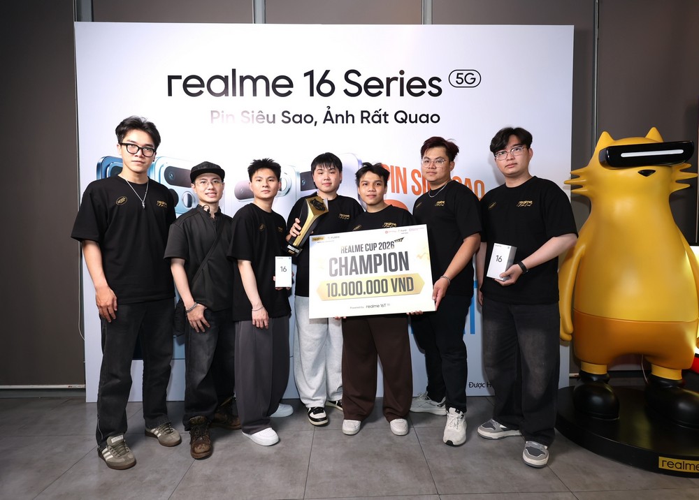 realme Cup 2026 khép lại đầy bùng nổ