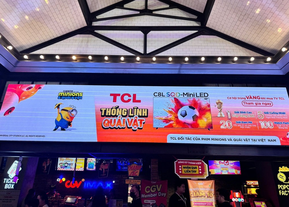 TCL đồng hành cùng Minions & Quái Vật tại Việt Nam