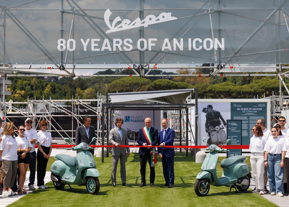 Vespa kỷ niệm 80 năm tại Rome